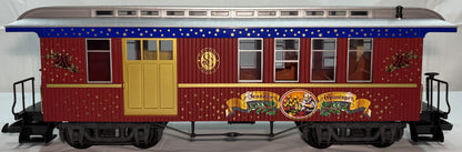 LGB 34815 G Gauge Seasons Greetings Combine Car