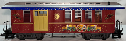 LGB 34815 G Gauge Seasons Greetings Combine Car
