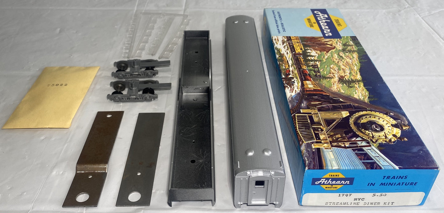 Athearn 1797 NYC Streamline Diner Car