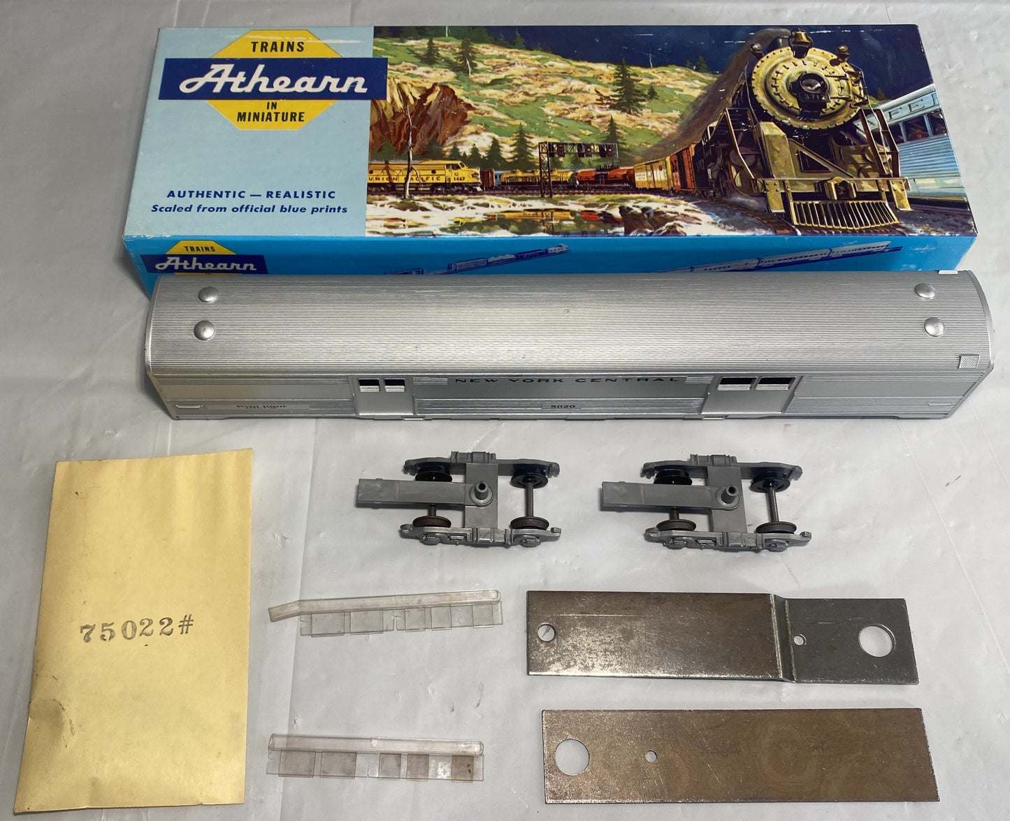 Athearn 1787 NYC Streamline Baggage Kit