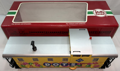 LGB 48710 G Gauge DOTS Candy Caboose (Metal Wheels)