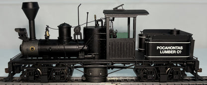 Bachmann Spectrum 25660 On30 Scale Pocahontas Lumber Co. Two-Truck Shay