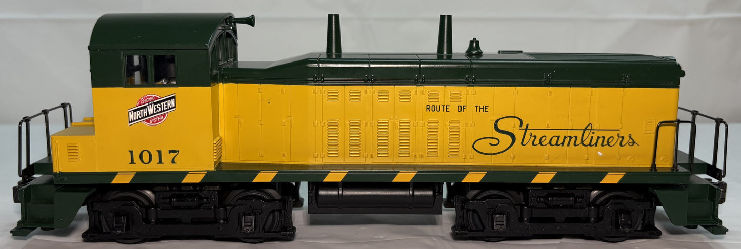 MTH 30-2139-0 O Scale Rail King Chicago & North Western NW-2 Switcher Diesel Engine 3 Rail Horn