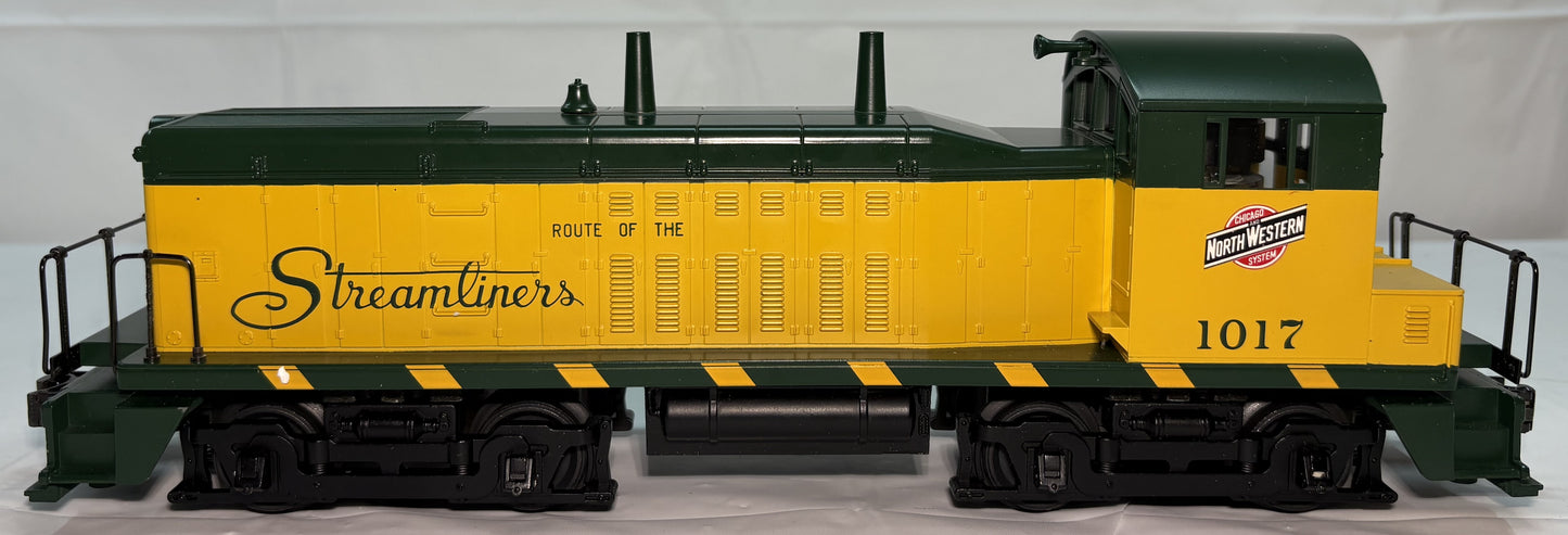 MTH 30-2139-0 O Scale Rail King Chicago & North Western NW-2 Switcher Diesel Engine 3 Rail Horn