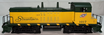MTH 30-2139-0 O Scale Rail King Chicago & North Western NW-2 Switcher Diesel Engine 3 Rail Horn