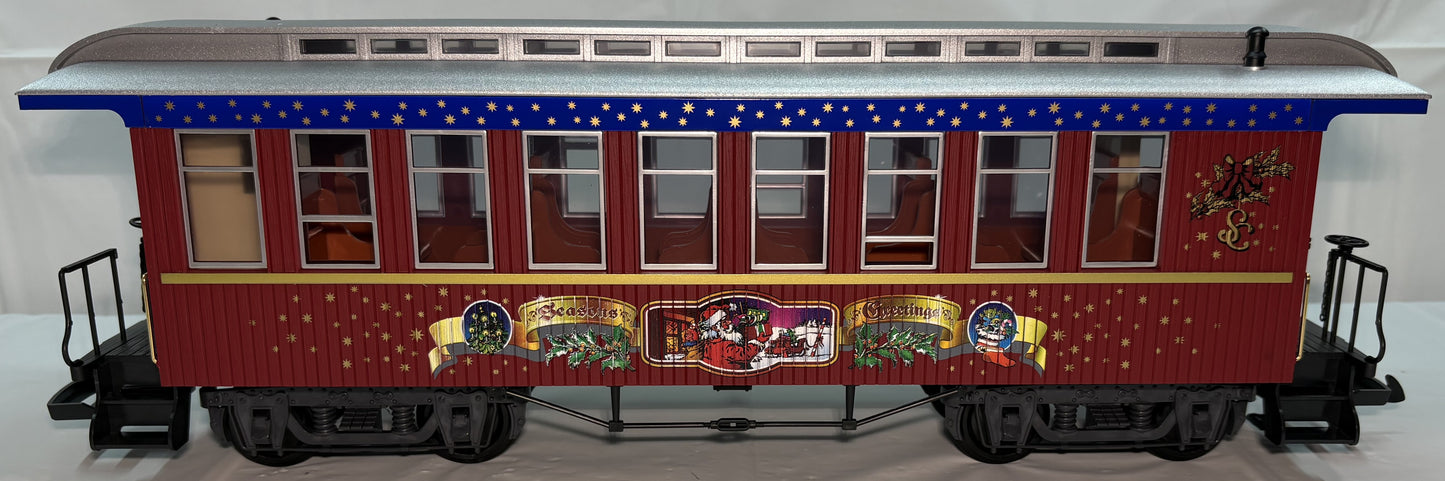 LGB 34805 G Gauge Christmas Old-Time Passenger Car