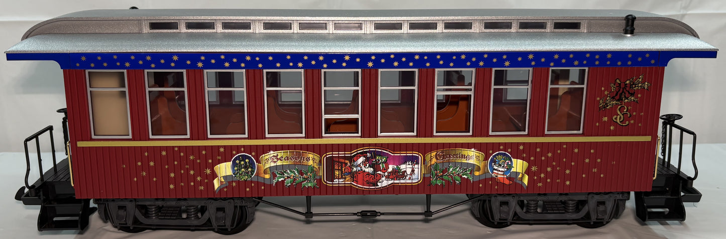LGB 34805 G Gauge Christmas Old-Time Passenger Car