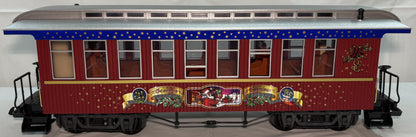 LGB 34805 G Gauge Christmas Old-Time Passenger Car