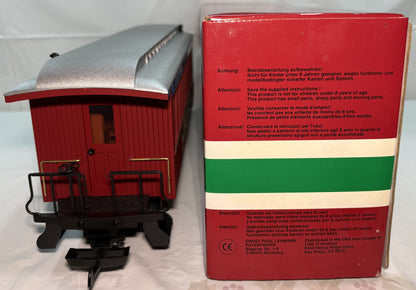 LGB 34805 G Gauge Christmas Old-Time Passenger Car