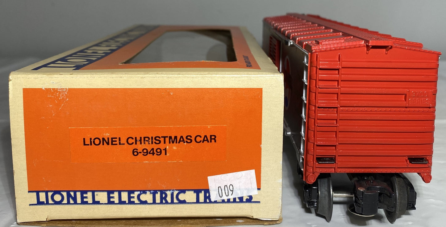 Lionel Modern 9491 Lionel Christmas Car 1986