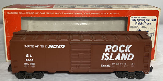 Lionel Modern 9806 Rock Island Box Car