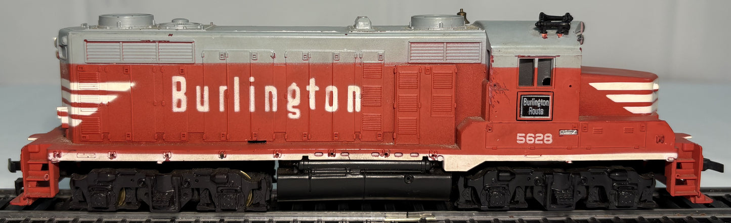 Tyco 228A HO Burlington GP-20 Diesel Locomotive #5628