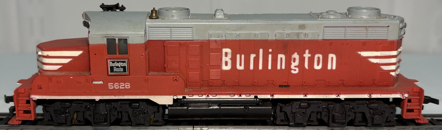 Tyco 228A HO Burlington GP-20 Diesel Locomotive #5628