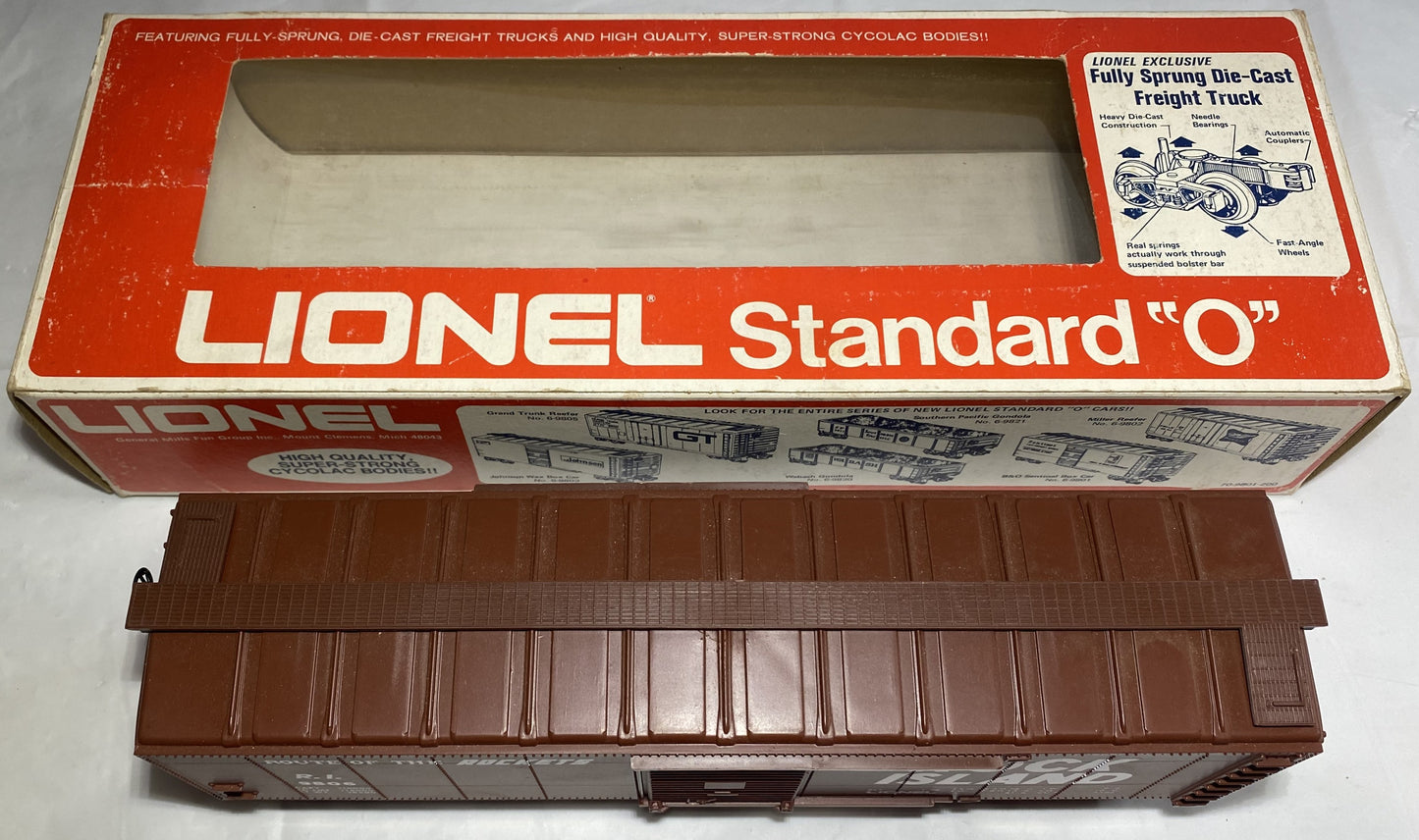 Lionel Modern 9806 Rock Island Box Car