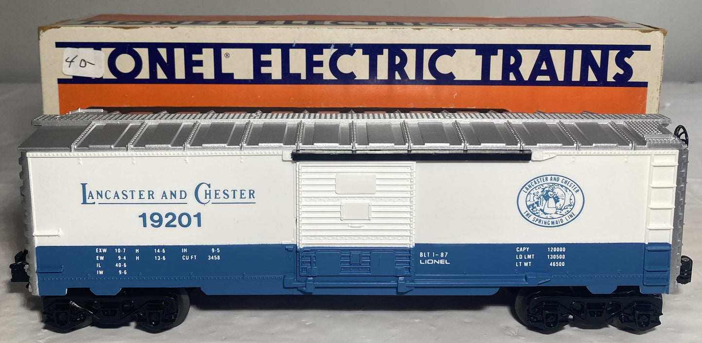 Lionel Modern 19201 Lionel Lancaster and Chester Box Car