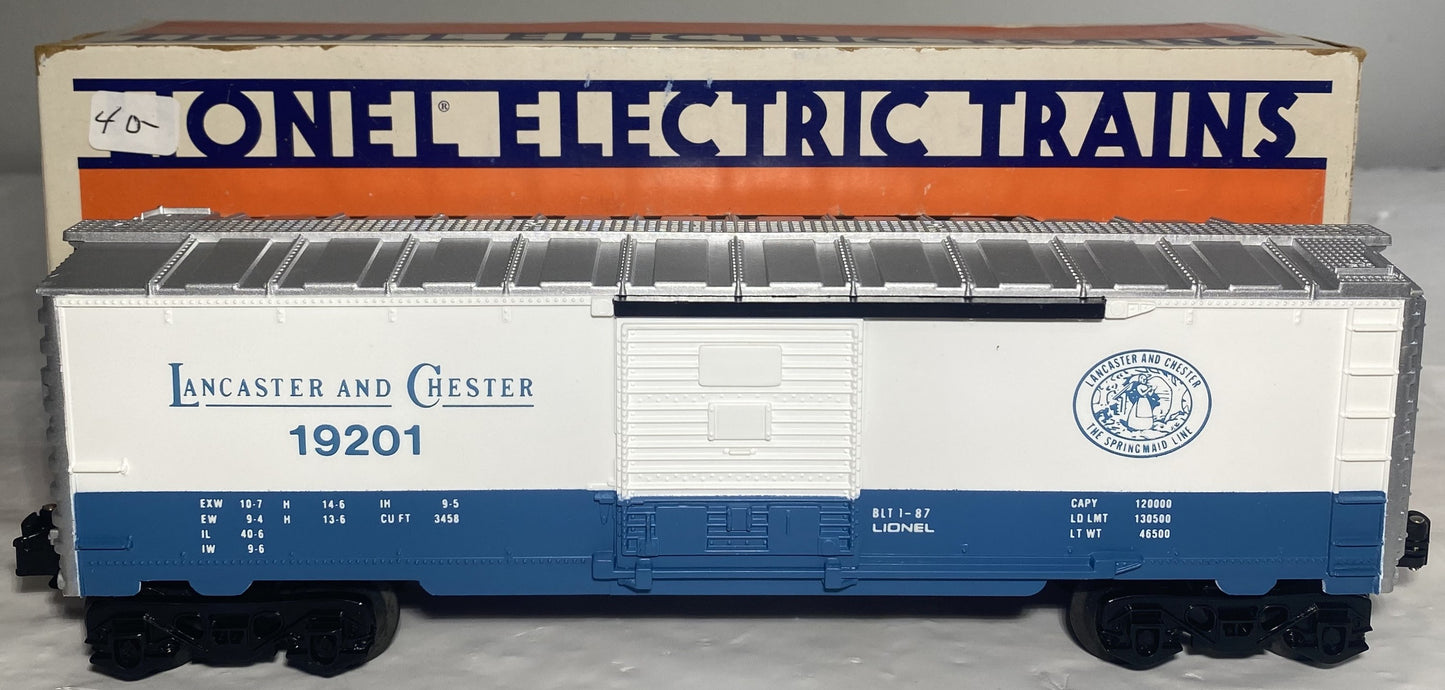 Lionel Modern 19201 Lionel Lancaster and Chester Box Car