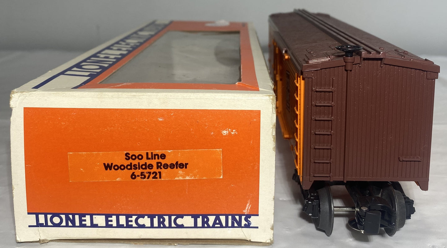 Lionel Modern 5721 Soo Line Woodside Reefer