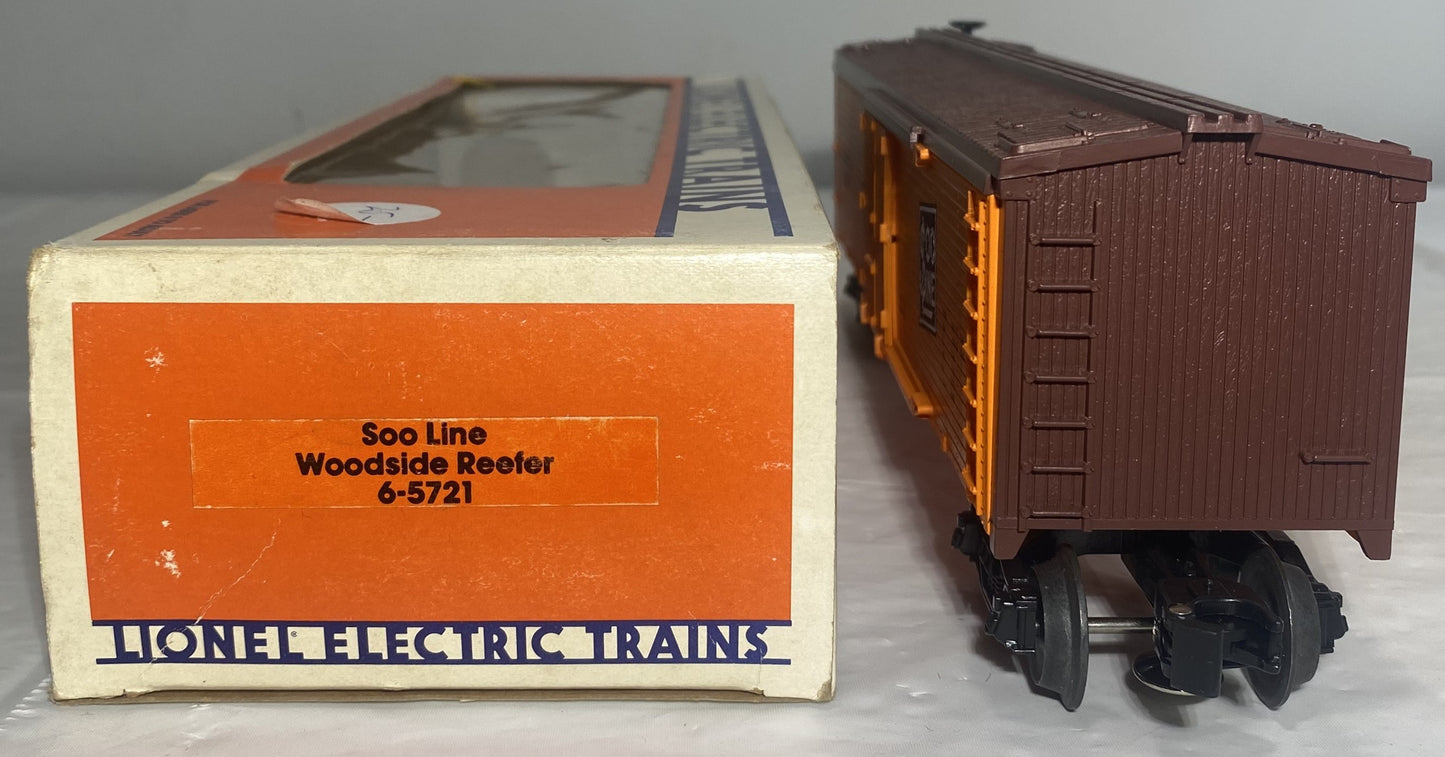 Lionel Modern 5721 Soo Line Woodside Reefer