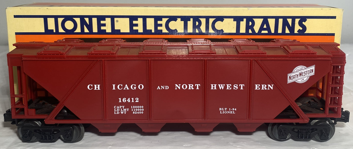 Lionel Modern 16412 C&NW 4 Bay Covered Hopper