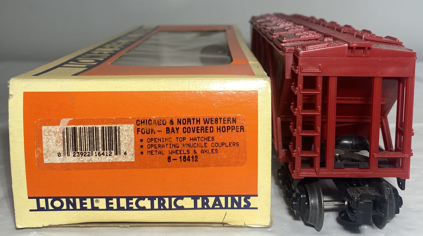 Lionel Modern 16412 C&NW 4 Bay Covered Hopper