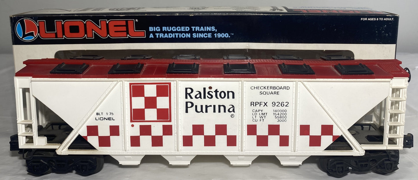 Lionel Modern 9262 Ralston Purina Quad Hopper