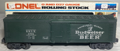 Lionel Modern 5704 Budweiser Reefer