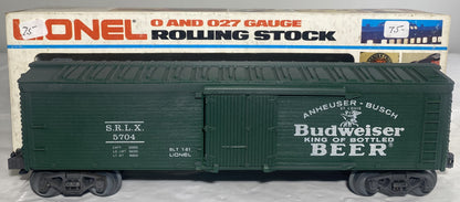 Lionel Modern 5704 Budweiser Reefer