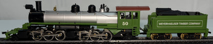 Mantua 334-100 HO Mallet Logger – Tender Locomotive Weyerhaeuser Timber Co.