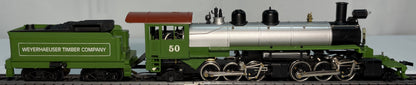 Mantua 334-100 HO Mallet Logger – Tender Locomotive Weyerhaeuser Timber Co.