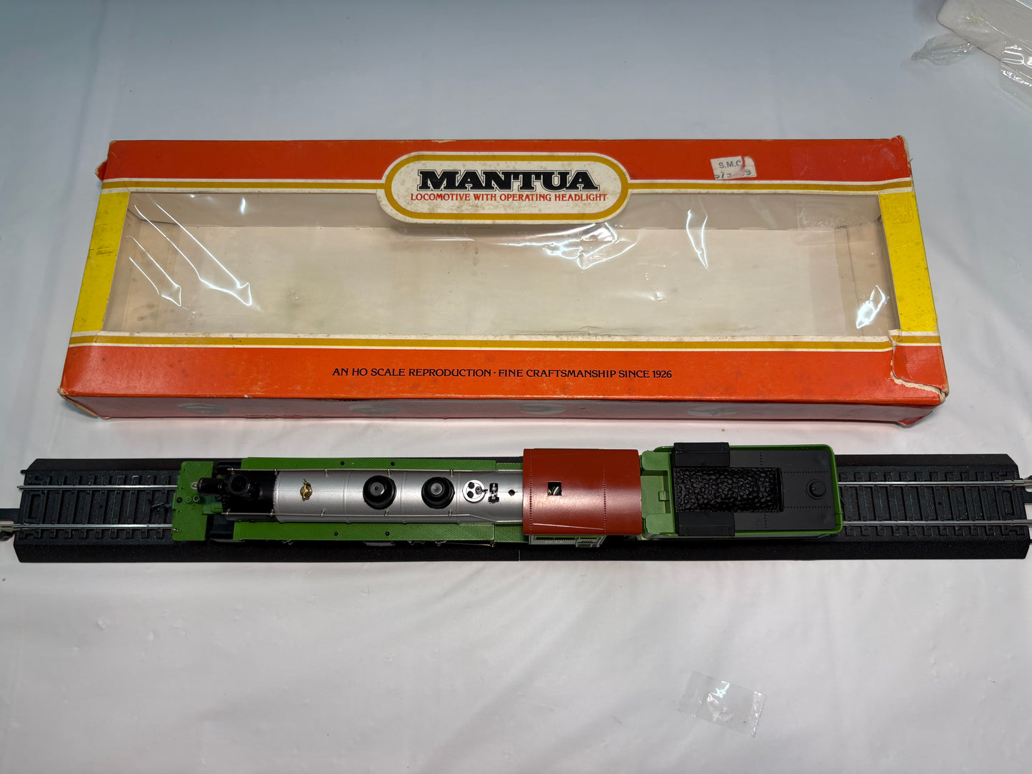 Mantua 334-100 HO Mallet Logger – Tender Locomotive Weyerhaeuser Timber Co.