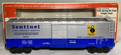 Lionel Modern 9801 B&O Sentinal Box Car