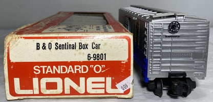 Lionel Modern 9801 B&O Sentinal Box Car