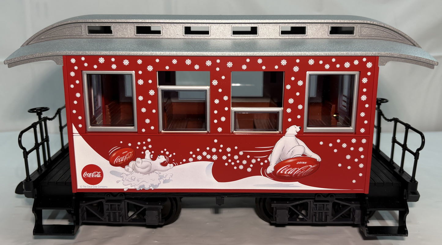 LGB 32074 G Gauge Coke Coca Cola Polar Bear Passenger Car