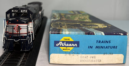 Athearn 3420 HO Scale GE U28C Powered Decorated as DOT State of New Jersey