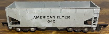 American Flyer #640 American Flyer Hopper Grey