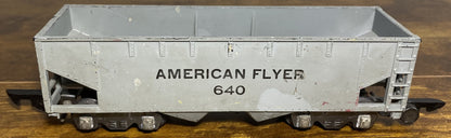 American Flyer #640 American Flyer Hopper Grey