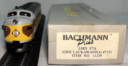 Bachmann Plus 11239 HO Scale Powered Erie Lackawanna EMD F7B #7131