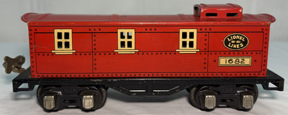 Lionel Pre War Lionel 1682 O Gauge Lionel Lines Caboose