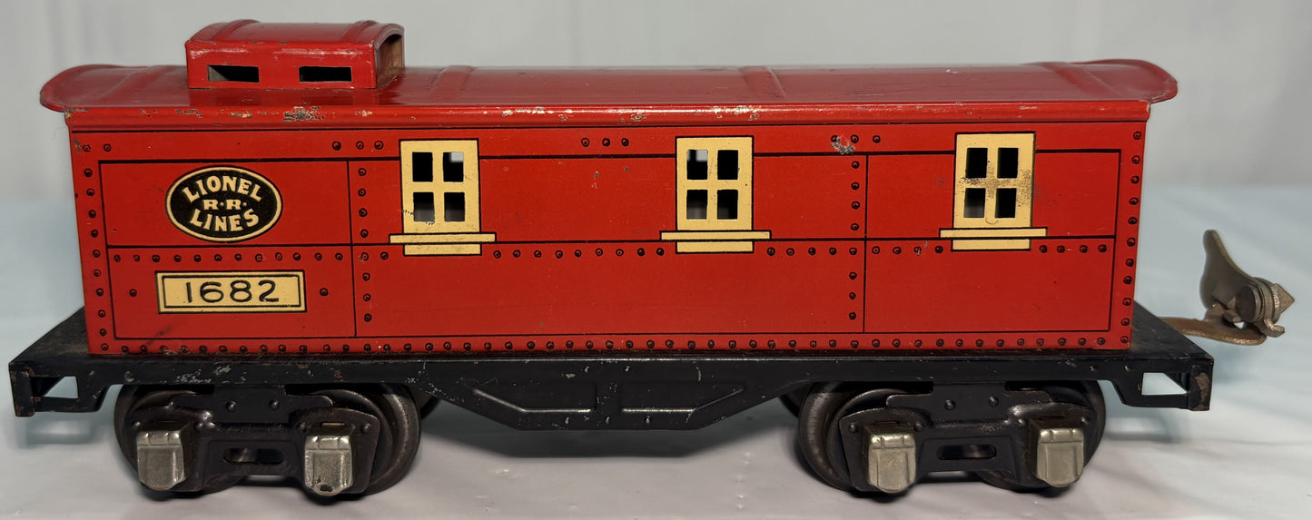 Lionel Pre War Lionel 1682 O Gauge Lionel Lines Caboose