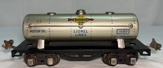 Lionel Pre War 1680 O Gauge Lionel Lines Tank Car