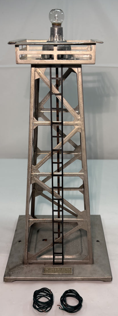 Lionel Post War 394 Aluminum Tower VG
