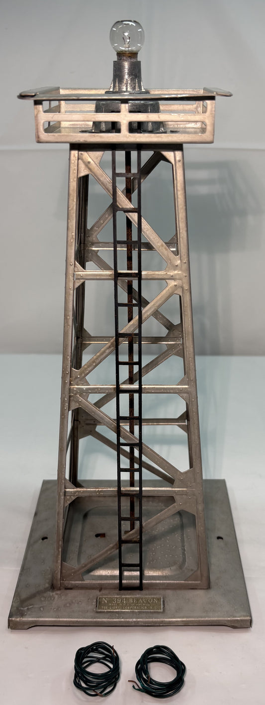 Lionel Post War 394 Aluminum Tower VG