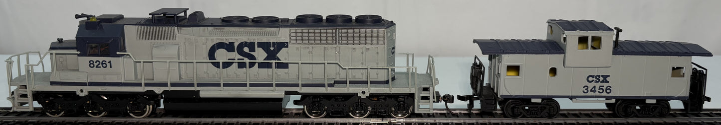 Bachmann 8261 HO CSX Locomotive and Caboose Combo Set
