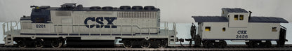 Bachmann 8261 HO CSX Locomotive and Caboose Combo Set
