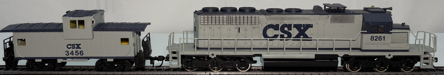 Bachmann 8261 HO CSX Locomotive and Caboose Combo Set