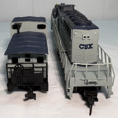 Bachmann 8261 HO CSX Locomotive and Caboose Combo Set