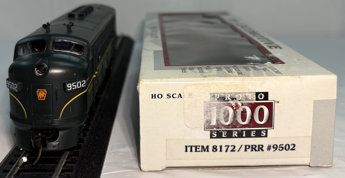 Proto 1000 8172 HO Pennsylvania F3A Diesel w/Headlight, Magnetic Couplers, & Box #9502