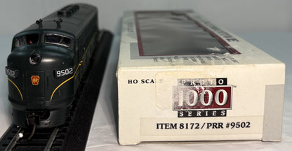 Proto 1000 8172 HO Pennsylvania F3A Diesel w/Headlight, Magnetic Couplers, & Box #9502