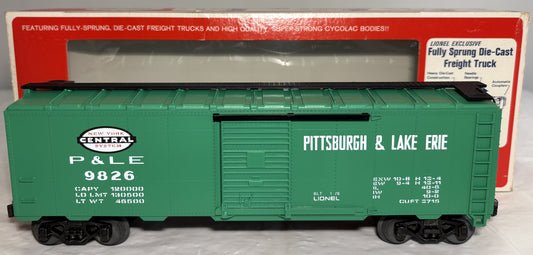 Lionel Modern 9826 N.Y.C. P&LE Box Car