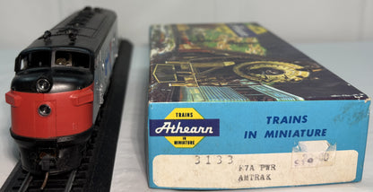 Athearn 3133 HO Amtrak F7A Diesel Locomotive